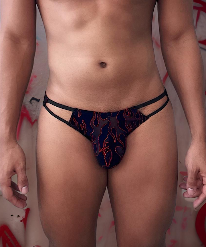 Flame Mesh Brief